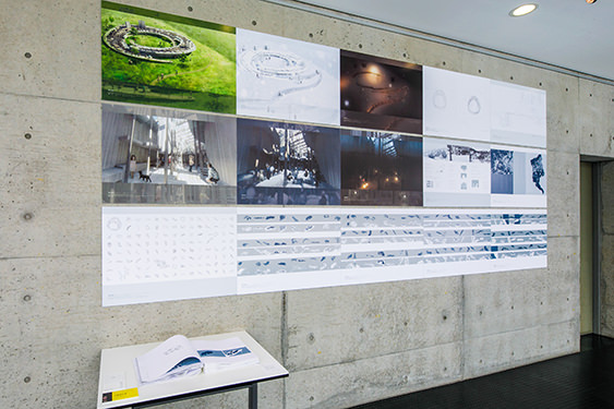昨年度の様子 建築・環境デザイン学科展示