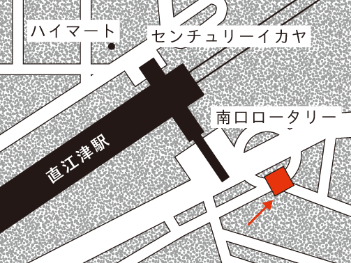 直江津駅南口ロータリー