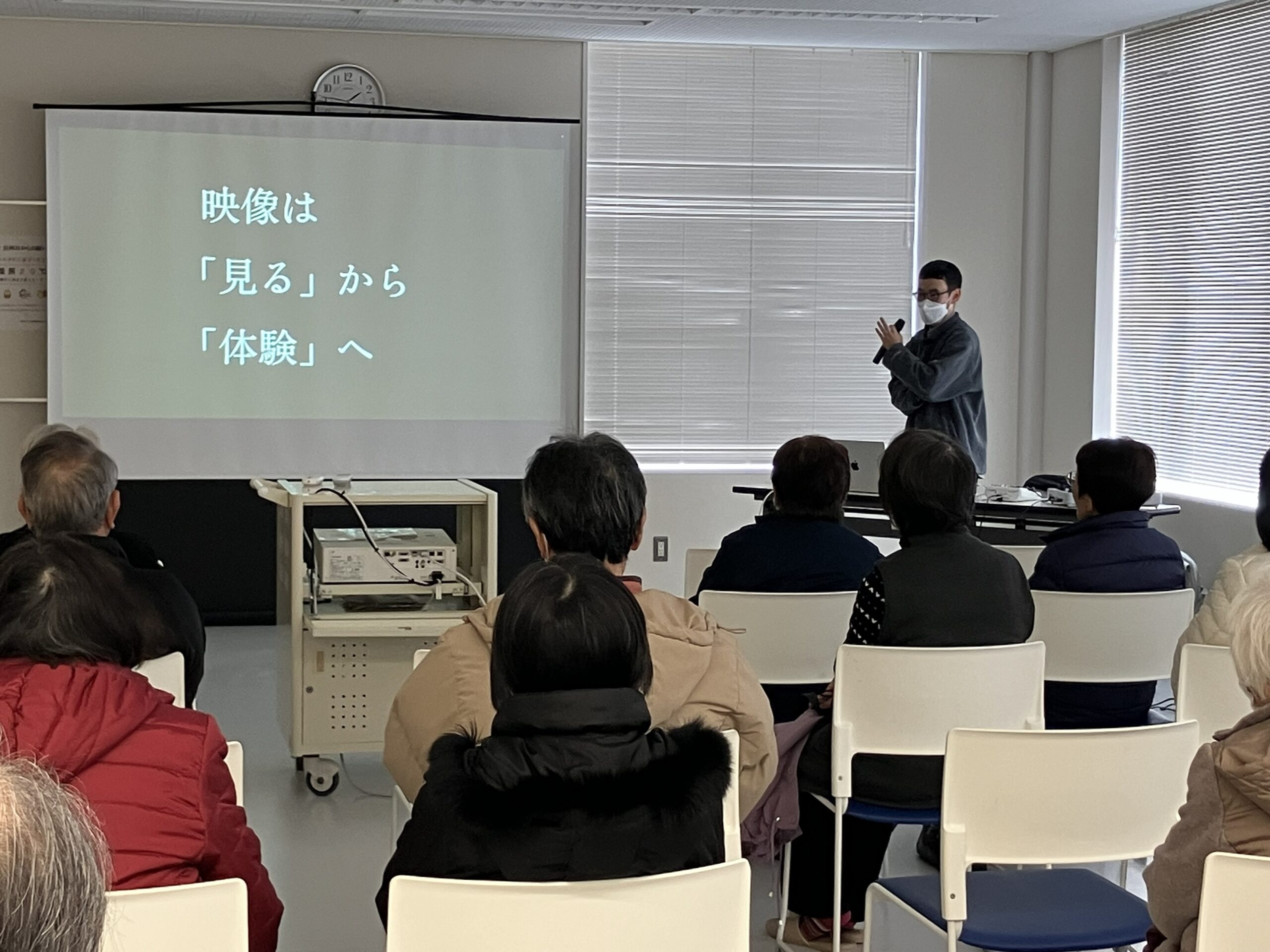 伊達亘助教が上川西コミュニティセンターで出張講義を行いました
